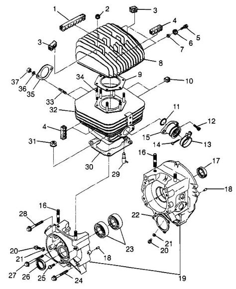 polaris trailblazer 250 engine diagram